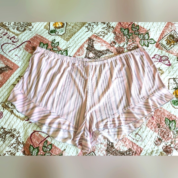 Secret Treasures Womens Knotted Cami -top‎ Pajama Set Pink Size 2X (20W/22W) - Picture 7 of 10